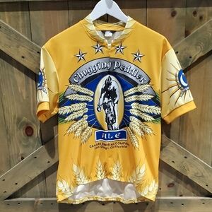 Canari Cycling Chugging Peddlers Ale Shirt Stretch Performance Outdoor Active